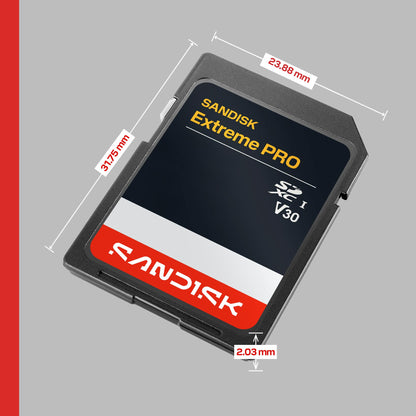 SanDisk Extreme PRO SD UHS-I Speicherkarte 64 GB, 200 MB/s