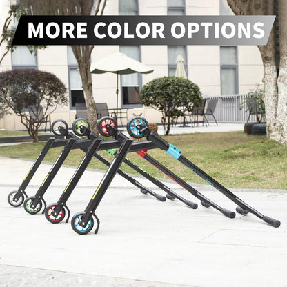 MEE GOO Pro Freestyle Stunt-Scooter Trick-Scooter – Grau