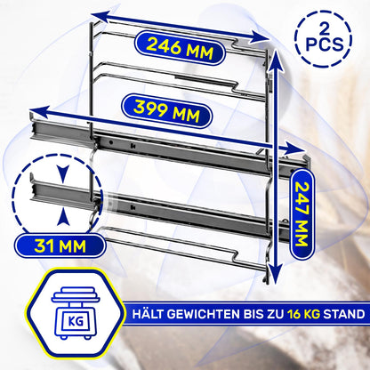 MONTERAL Teleskopauszug Backofen – HEZ538200 HZ538200