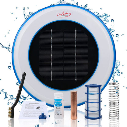 infactory Pool Kupfer-Ionisator Solar - bis 160.000 Liter