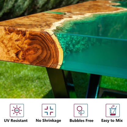 EPRESINART Epoxidharz Giessharz Set Kristallklar 3785ml