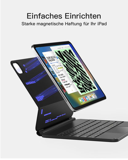 Inateck NeoMagic Magnetische Tastatur Hülle – iPad 11 zoll KB09119