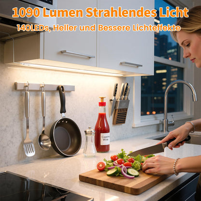 SIBI LIGHTING LED Unterbauleuchte dimmbar 2er-Set mit Fernbedienung