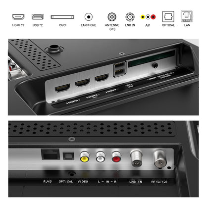 RCA RVSmart 2024 VRS32HQ1 Smart HD LED Fernseher 32 Zoll