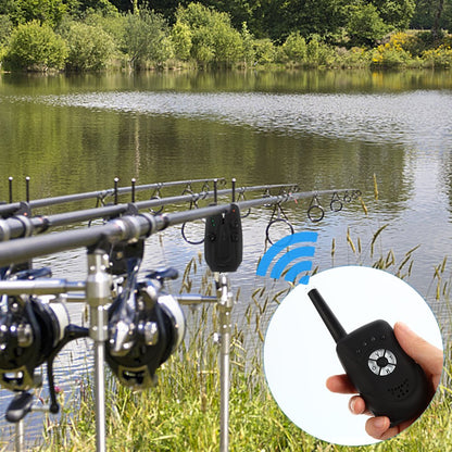 Mounchain Karpfen Bissanzeiger Set kabellos digital 4er-Set