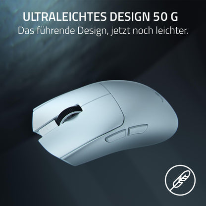 Razer Viper V4 Pro – kabellose E-Sport-Gaming-Maus, 50 g, Weiss