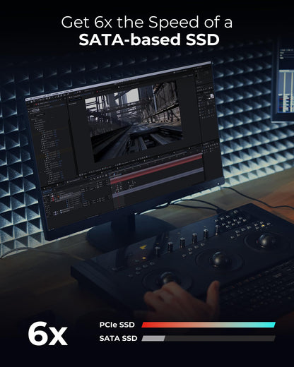 Lexar NM610PRO M.2 NVMe SSD intern - 1TB PCIe Gen3x4