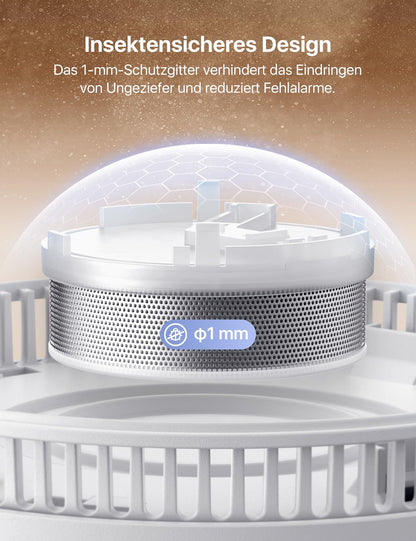 X-Sense Rauchmelder SD11 mit 10-Jahres-Batterie, 2er Set