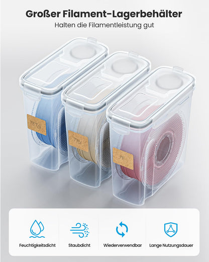 YOOPAI Filament Aufbewahrungsbox 4,0 L, wasser- und staubdicht