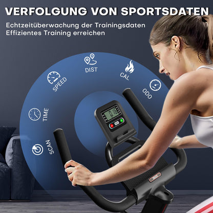 DMASUN Ergometer Hometrainer – Magnetischer Widerstand