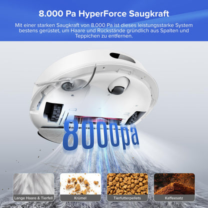 roborock Q7 L5+ Saugroboter mit Wischfunktion und Selbstentleerung