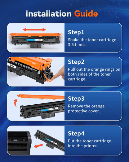 Skydo Toner Kompatibel HP 220X / 220A – Schwarz für Laserjet Pro