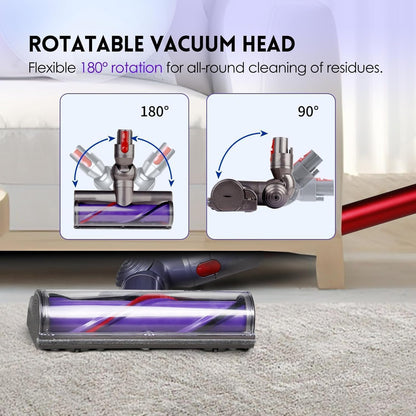 OMYOPY Ersatz-Bodendüse Direktantrieb für Dyson V7 V8 V10 V11 V15