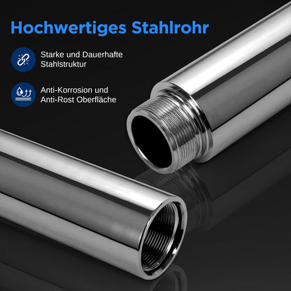 SereneLife Pole Dance Stange – Höhenverstellbar, Statisch & Rotierend