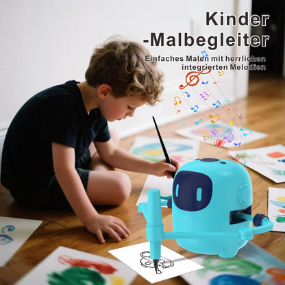 SHENSE Zeichenroboter Q02, sprachinteraktiver Malroboter für Kinder