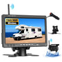 CAMECHO Rückfahrkamera System – Kabellos 7" HD Monitor IP68