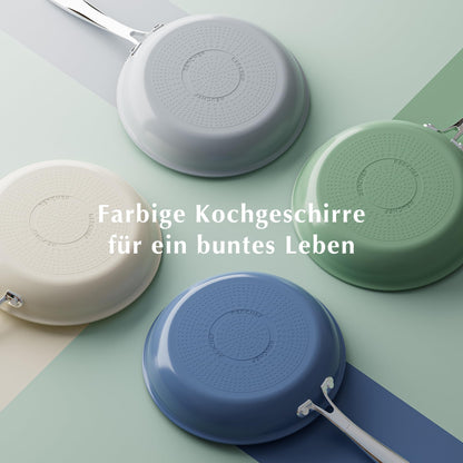 Redchef Keramik Bratpfannen Set Induktion - 20/24/28 cm Grün