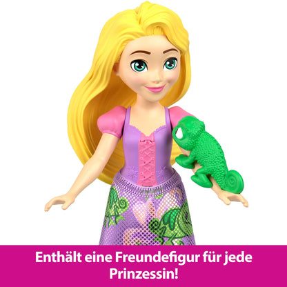 Mattel Disney Princess und Freunde Set mit 5 Puppen und 5 Figuren