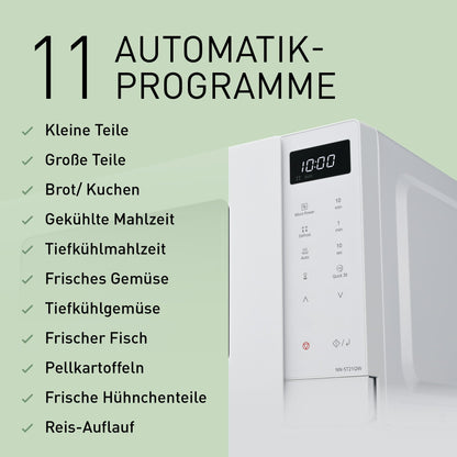 Panasonic NN-ST21QWEPG Solo-Mikrowelle - 20L 800W Weiss