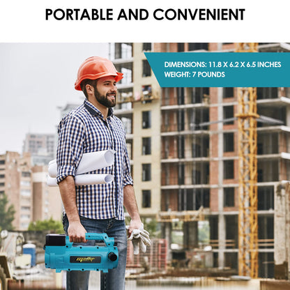 Mellif Akku-Wasserpumpe für Makita 18V – Kabellos Gartenpumpe solo