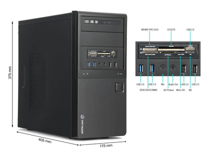 Ankermann Desktop PC Barcelona - i5-6500 GT 740 16GB 1TB SSD