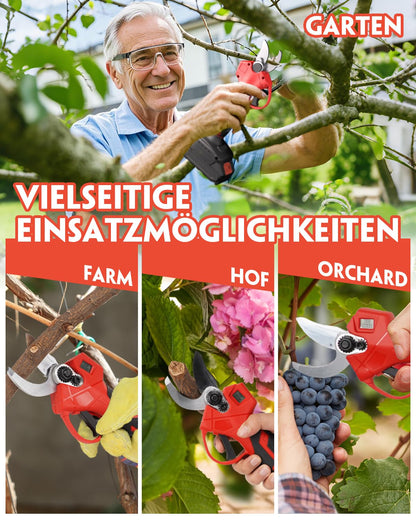 Makita-kompatible Elektrische Akku Astschere Profi Bürstenlos 30MM