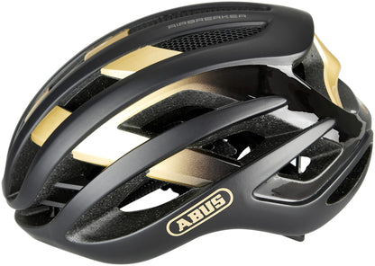 ABUS AirBreaker Rennradhelm - Schwarz/Gold Grösse M