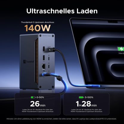 UGREEN Revodok Max 2131 Thunderbolt 5 Dock 120Gbps, 140W