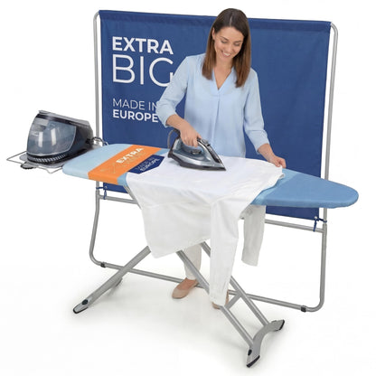 Vieira Home Bügelbrett Maxi Plus Pro, klappbar, 130 x 48 cm, höhenverstellbares Gestell, dicker Bezug