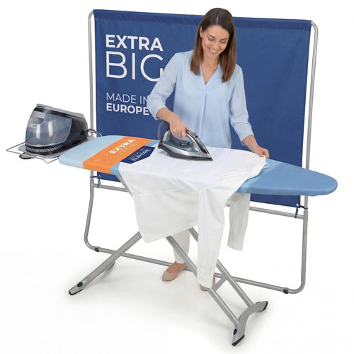 Vieira Home Bügelbrett Maxi Plus Pro, klappbar, 130 x 48 cm, höhenverstellbares Gestell, dicker Bezug