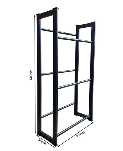 QUICK STAR Getränkekistenregal Standregal – 6 Kisten 71x140cm