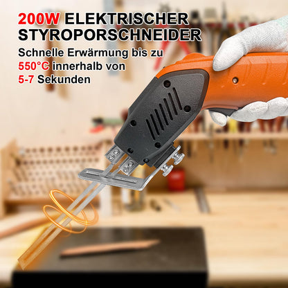 HYPEJET 200W Elektrischer Styroporschneider Heissmesser – Luftgekühlt