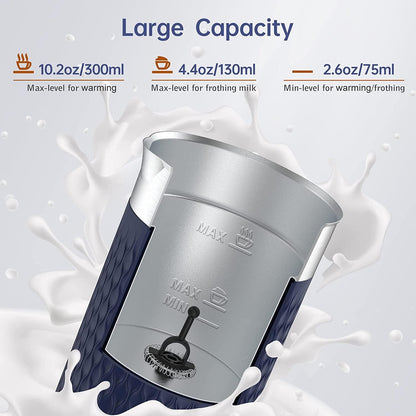 SIMPLETASTE Milchaufschäumer 4-in-1 elektrisch mit Milchwärmer