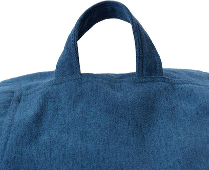 Lumaland Comfort Line Sitzsack 80x90cm – dunkelblau