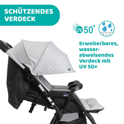 Chicco OHlalà Twin Geschwisterwagen – Kompakt & Ab Geburt