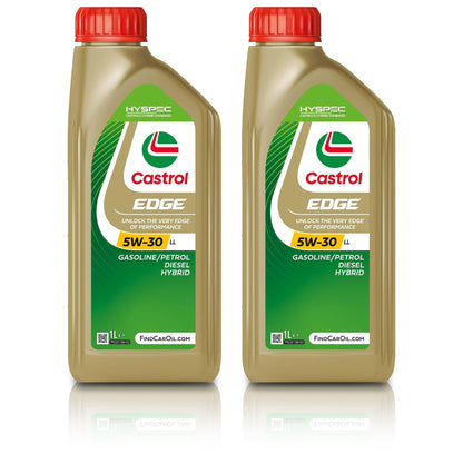 Castrol Edge Fluid Titanium Motoröl - 5W-30 LL 7 Liter
