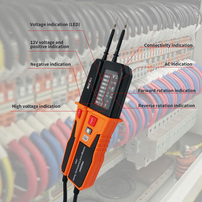 coczow PM8200A1 Spannungsprüfer Durchgangsprüfer 12–1000 V AC/DC IP65