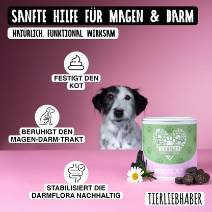 TIERLIEBHABER Darmpflege Drops für Hunde, 350 g (ca. 115 Stück)