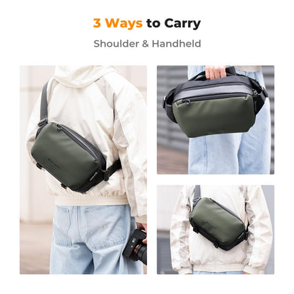 K&F CONCEPT Kamera-Schultertasche 7L wasserdicht für Canon Nikon Sony
