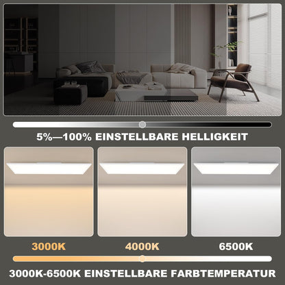 CBJKTX 120x30 LED Deckenpanel - dimmbar RGB m. Fernbedienung