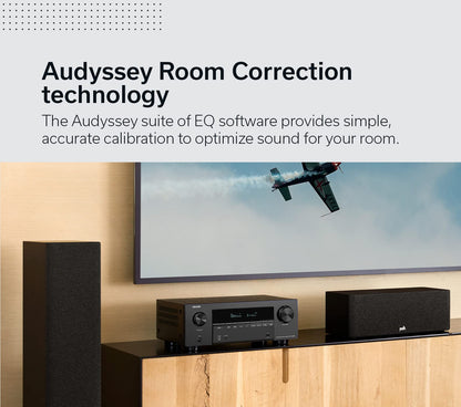 Denon AVR-X2800HDAB 7.2-Kanal AV-Receiver 8K DAB Schwarz