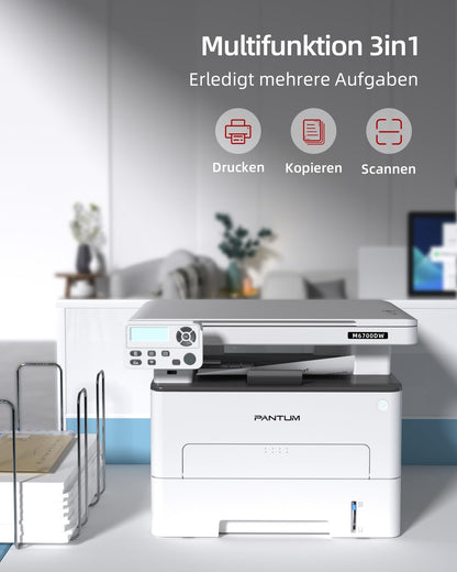 PANTUM M6700DW Laser Multifunktionsdrucker s/w WLAN
