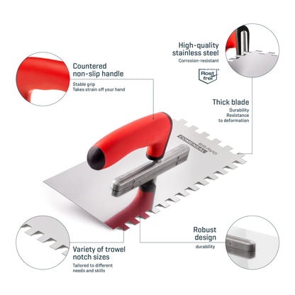 COMENSAL Fliesenwaschset Profi XL 24L – 15-teilig, Räder