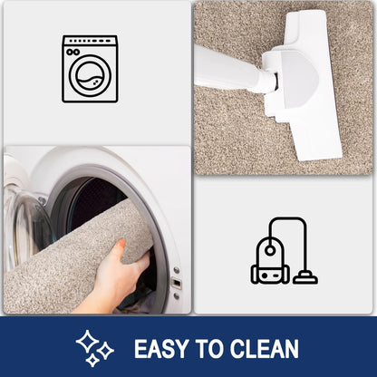 FCSDETAIL Schmutzfangmatte Innen 86 x 150 cm, rutschfeste Maschinenwaschbare Fußmatte, Sauberlaufmatte, Eingangstürmatte mit Wasserabsorbierenden, Fussmatte für Hund, Eingang, Haustür & Flur