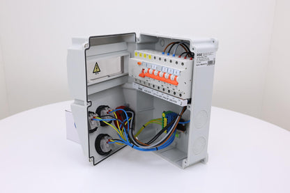 Baustromverteiler Wand Zähler IP65 - 1x16A 3x230V CEE LS FI