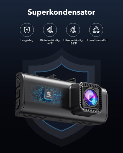 REDTIGER F7NP Dashcam 4K Dual – STARVIS 2 Sensor