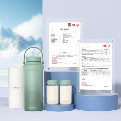 Momcozy Tragbarer Muttermilchkühler – 628 ml für unterwegs