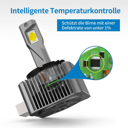 MOTORHOOK D3S Xenon Brenner Scheinwerferlampe - 6500K Weiss 2 Stk.