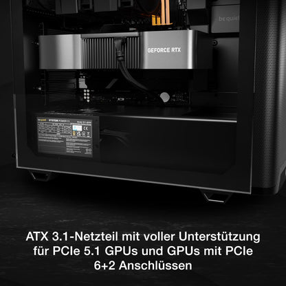 be quiet! System Power 11 650W Netzteil – ATX 3.1 PCIe 5.1