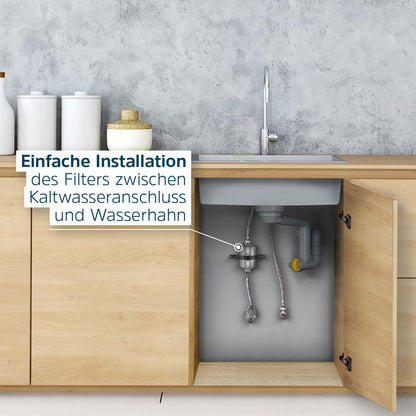 Alb Filter Active Trinkwasserfilter Edelstahl Natur – Schadstofffilter
